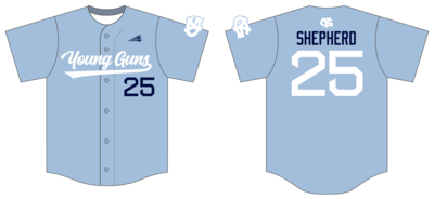 Young Guns (Shepherd) Custom Nanodri Baseball Jersey #J4E