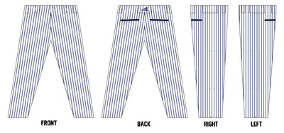 NY Tigers Custom ProFit Baseball Pant #BP4B