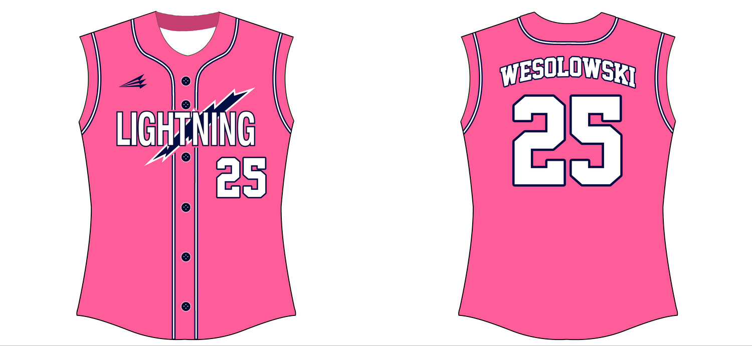 Amherst Lightning Custom Hexaflex Softball Jersey #J8