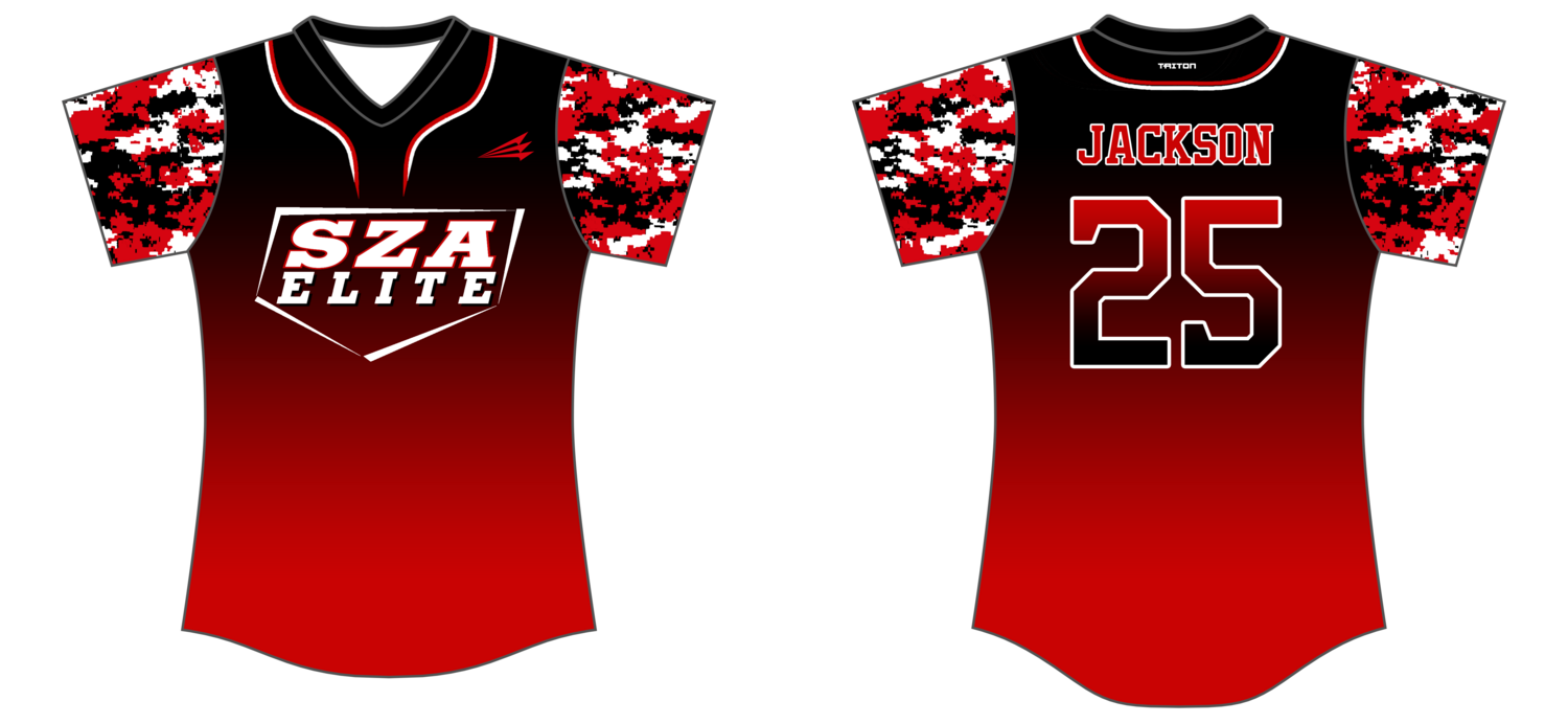 Strike Zone Elite Custom MATERIAL Softball Jersey #J1d