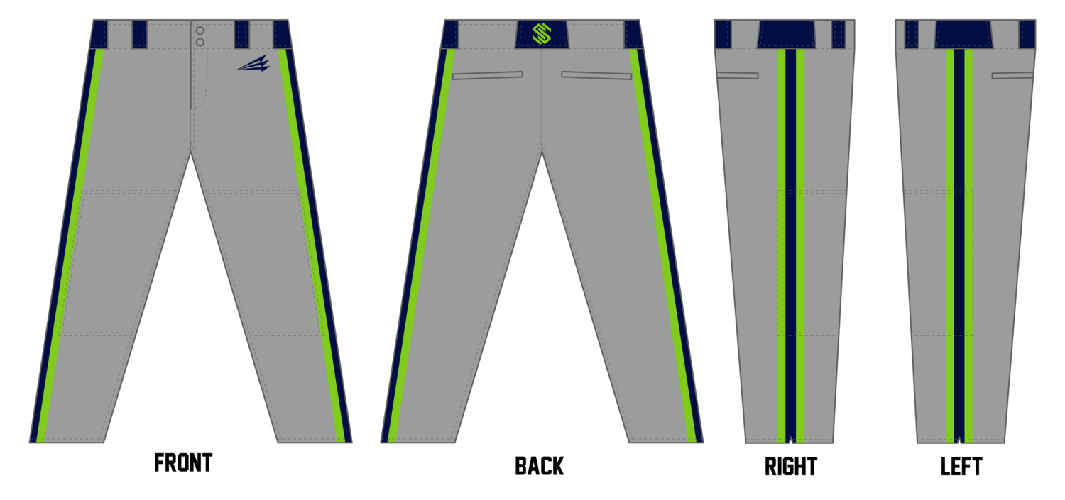 Storm Custom Long Relaxed Baseball Pant #BP2B