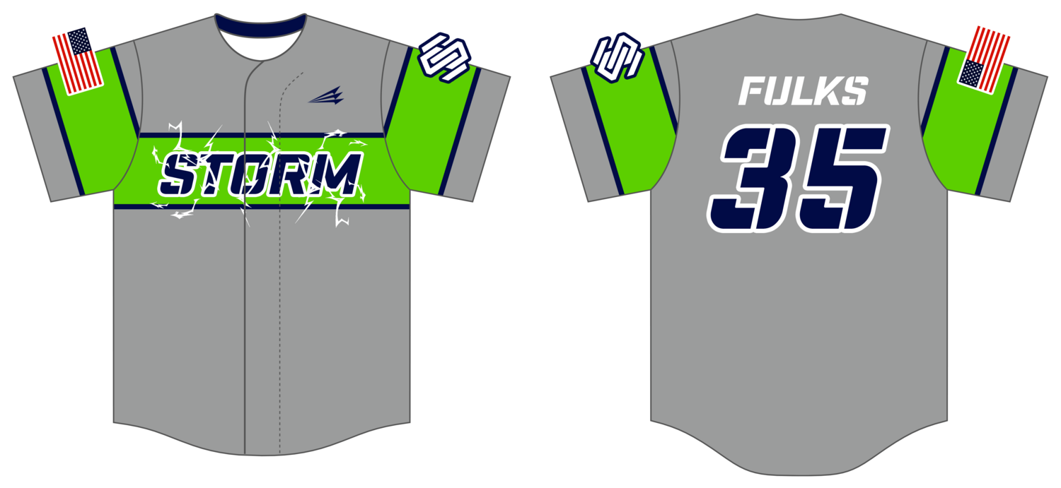 Storm Custom HexaFlex Baseball Jersey #J1F