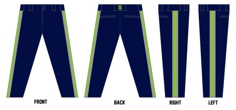 Storm Custom Long Relaxed Baseball Pant #BP2C