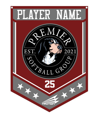 Premier Softball Group Custom Banner #CB1