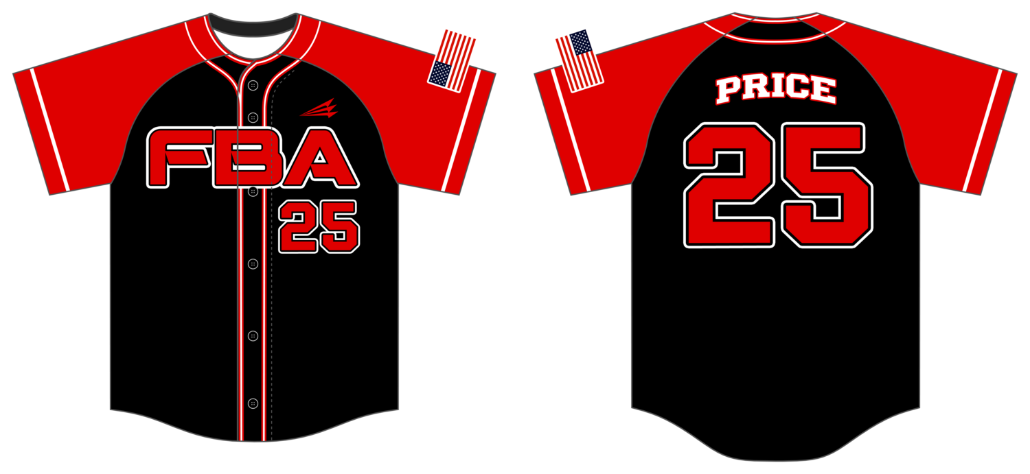 FBA Custom HexaFlex Baseball Jersey #J1B