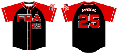 FBA Custom HexaFlex Baseball Jersey #J1B