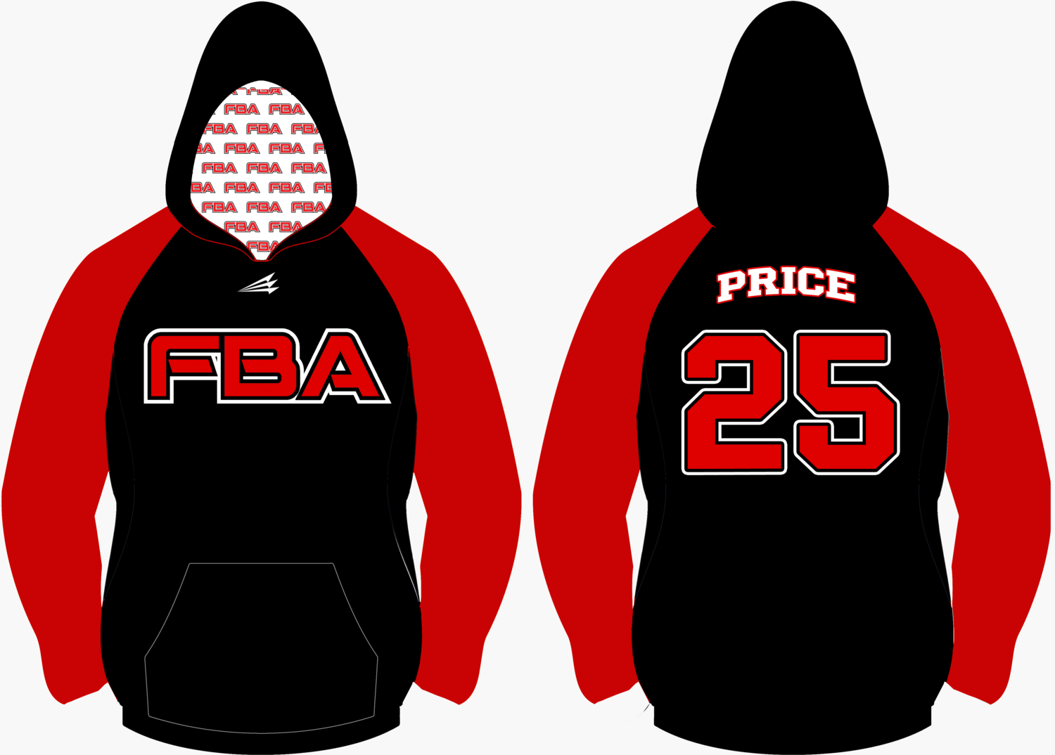 FBA Custom Vulcan Hoodie #VH2B