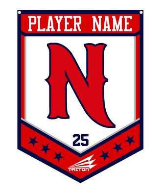 The Naturals Baseball Club Custom Banner #CBX