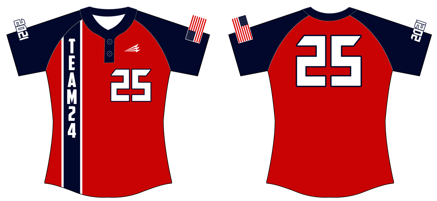 Team 24 Custom HexaFlex Softball Jersey #J2