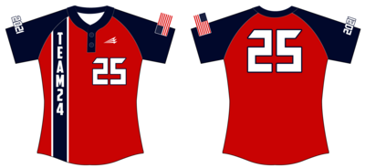 Team 24 Custom HexaFlex Softball Jersey #J2