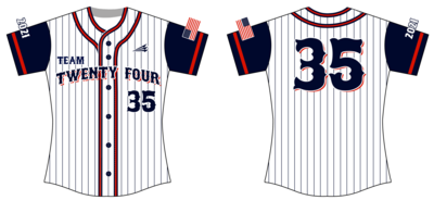 Team 24 Custom HexaFlex Softball Jersey #J1