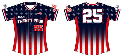 Team 24 Custom HexaFlex Softball Jersey #J3