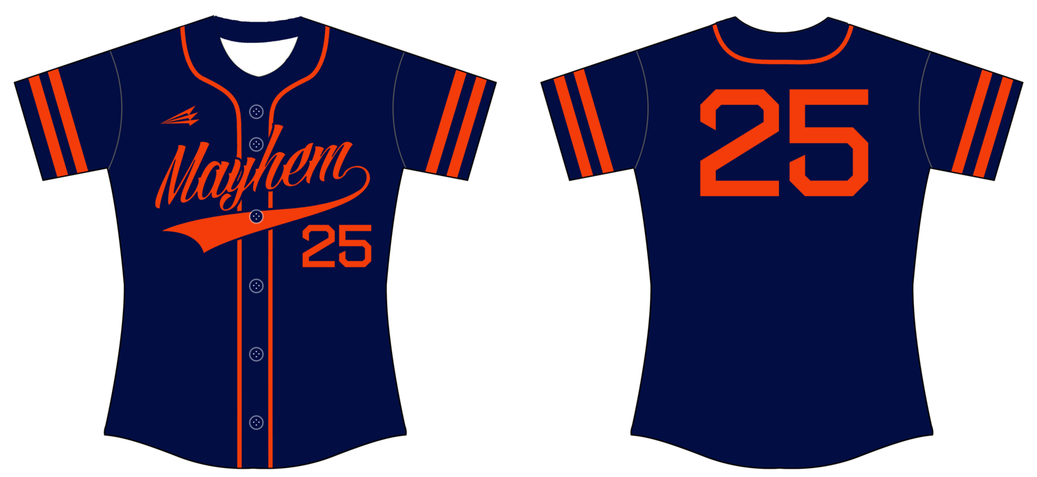 Mayhem (Kennel) Custom HexaFlex Softball Jersey #J3