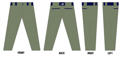 Rogue Custom Long Relaxed Baseball Pant #BP1B