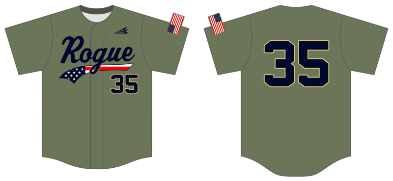 Rogue Custom NanoDri Baseball Jersey #J1B