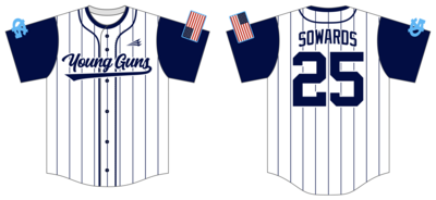 Young Guns (Shepherd) Custom Hexaflex Baseball Jersey #J7