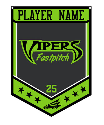 VA Vipers Custom Banner #CB1