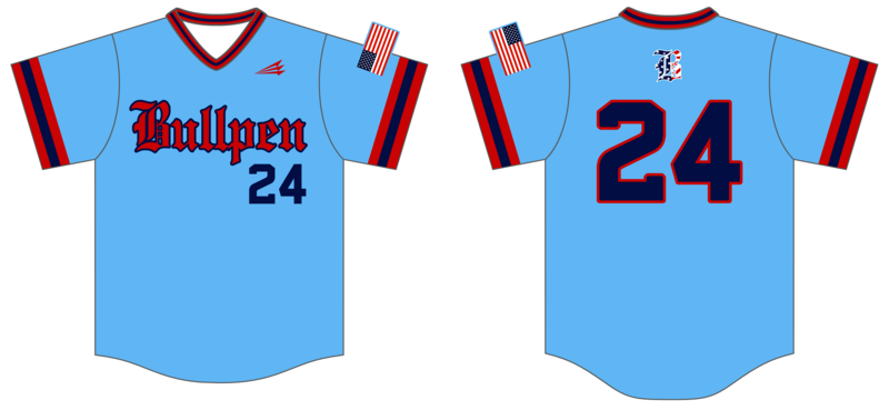 Bullpen Braves Custom HexaFlex Baseball Jersey #J7B