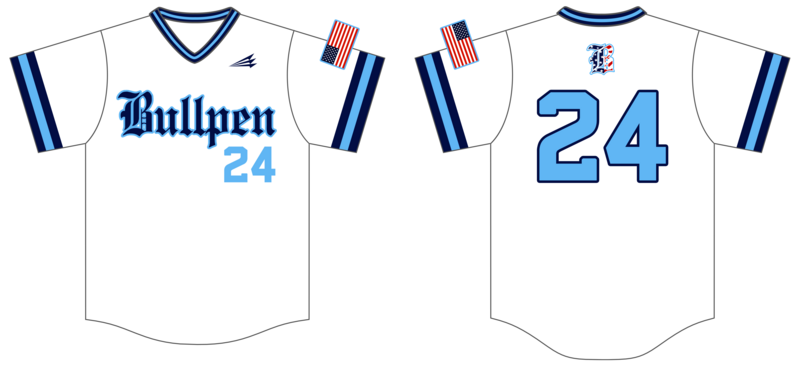 Bullpen Braves Custom HexaFlex Baseball Jersey #J6B