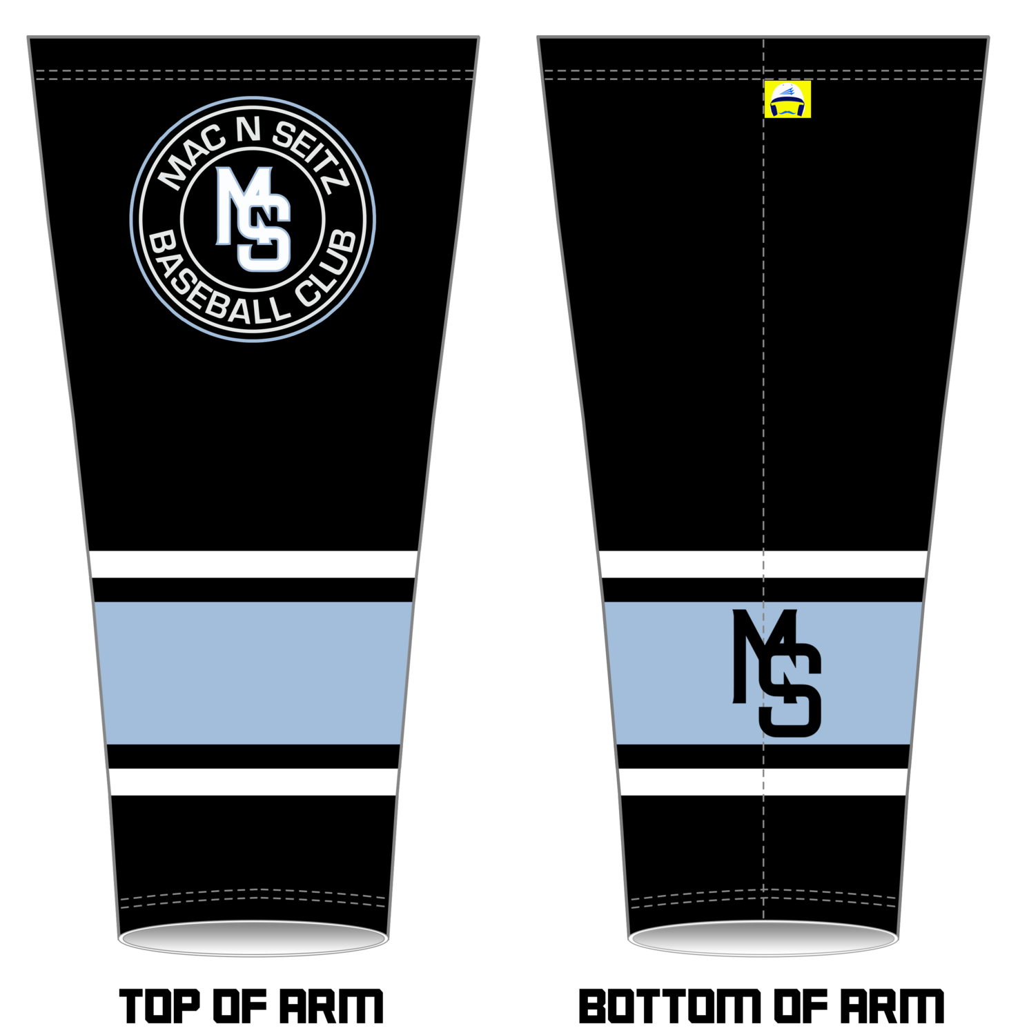 Mac N Seitz Baseball Custom Arm Sleeve #AS2