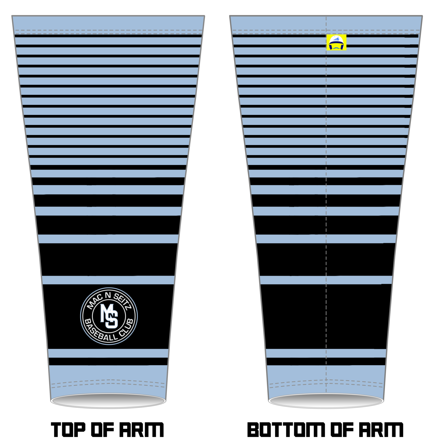 Mac N Seitz Baseball Custom Arm Sleeve #AS4