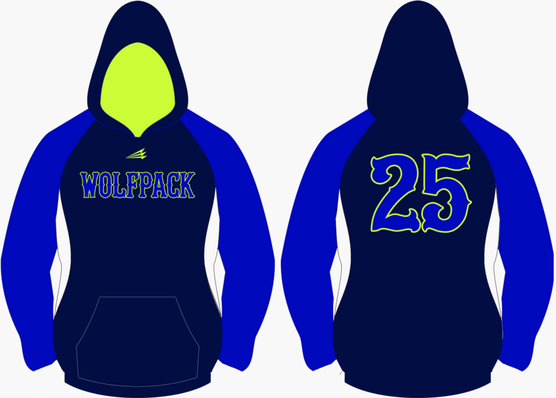 Wolfpack (Crosby) Custom Vulcan Hoodie #VH1
