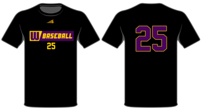 Wrath Baseball Custom Short Sleeve HyperTee #HT1C