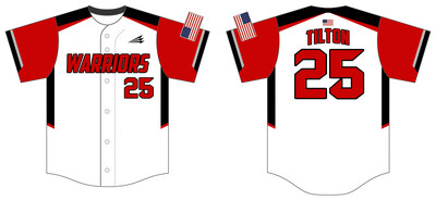 Sayen Park Warriors Custom Hexaflex Baseball Jersey #J4B