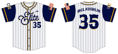Diamond Elite (McLaughlin) Custom HexaFlex Baseball Jersey #J2
