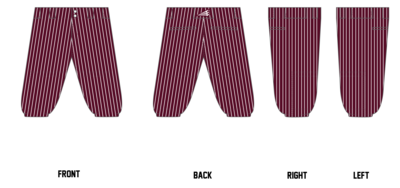 Arkansas Wildcats Custom Knicker Baseball Pant #BP2E