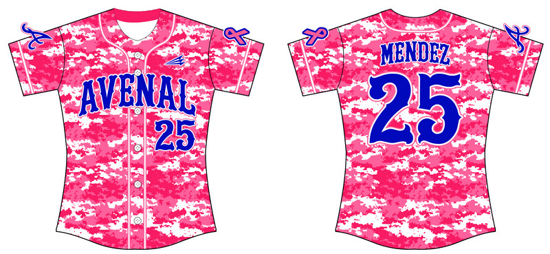 Avenal Custom NanoDri Softball Jersey #J3