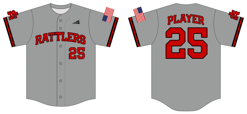 South Alabama Rattlers Custom NanoDri Baseball Jersey #J3