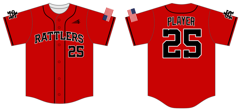 South Alabama Rattlers Custom NanoDri Baseball Jersey #J4