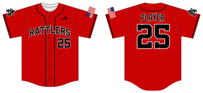 South Alabama Rattlers Custom NanoDri Baseball Jersey #J4