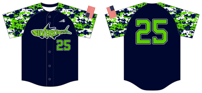 Silverkings Custom HexaFlex Baseball Jersey #J4