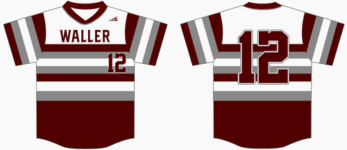 Waller High School Baseball Jersey