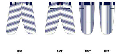 Tennessee Spikes Stacheman Elite Custom Knicker Baseball Pants #BP3