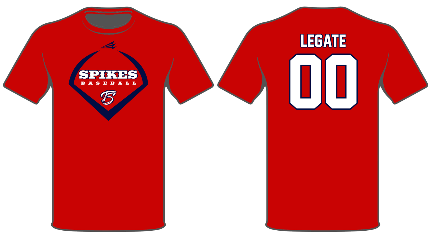 Tennessee Spikes Custom HyperTee #HT1B
