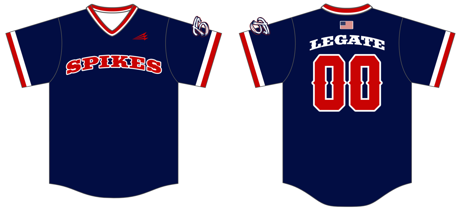 Tennessee Spikes Custom Nanodri Baseball Jersey #J2C