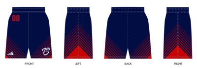 Tennessee Spikes Custom Revolution Pocket Shorts #RV1