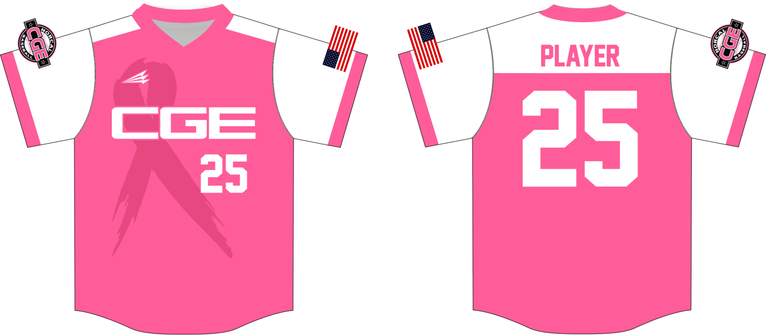 CGE Baseball Custom NanoDri Baseball Jersey #J1