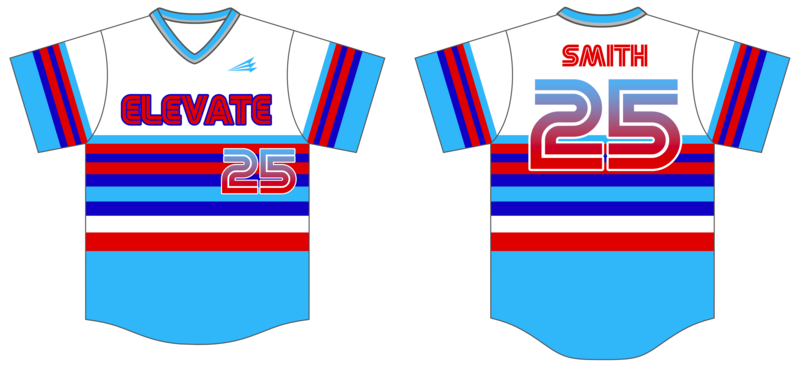 Elevate Custom HexaFlex Baseball Jersey #J1B