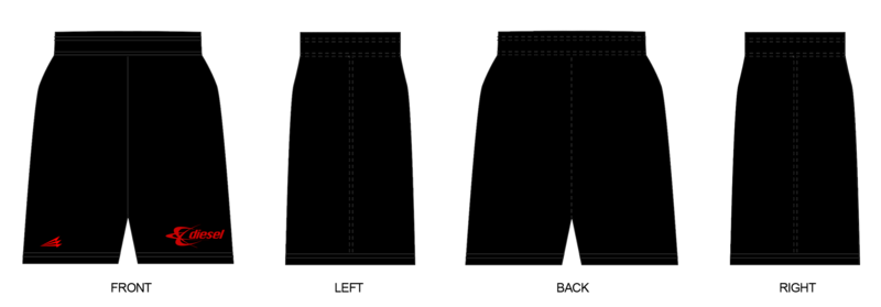 Team Diesel Custom Revolution Pocket Shorts #RV2