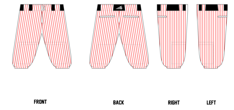 Team Diesel Custom Knicker Baseball Pant #BP1B