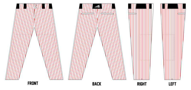 Team Diesel Custom Long Relaxed Baseball Pant #BP1