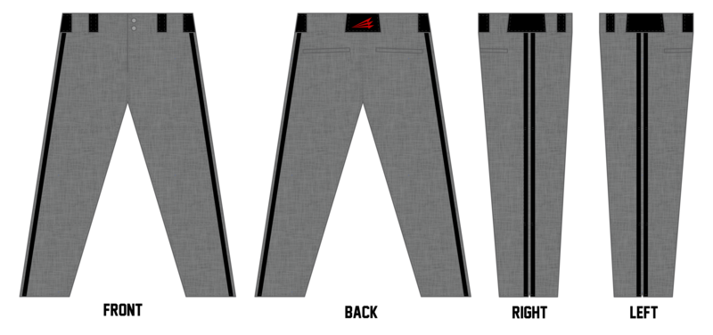 Team Diesel Custom Long Relaxed Baseball Pant #BP3