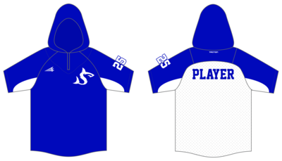 Sharks Custom Batting Practice Jacket #BPJ1