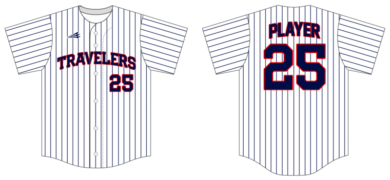 Carolina Travelers Custom HexaFlex Baseball Jersey #J5C