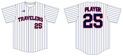 Carolina Travelers Custom HexaFlex Baseball Jersey #J5C