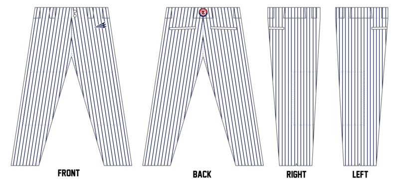 Carolina Travelers Custom Long Relaxed Baseball Pant #BP5B